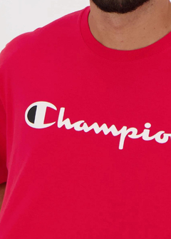 Camiseta Champion Logo Vermelho CCVM926 na internet