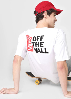 Camiseta Vans Off The Wall Branca CVBR752