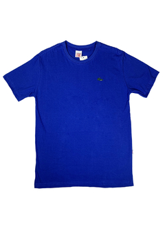 Camiseta Lacoste Básica Azul CLAZ197