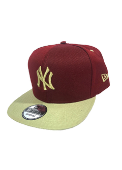 Bone Snapback New York Classico Bordô BNVM348 - comprar online