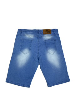 Bermuda BD Jeans Azul Destroyed BJBAZ64 - comprar online