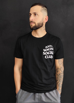 Camiseta Anti Social Social Club Preta CAPT1266