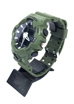 Relogio Casio G-Shock Anadigi GA-700 Verde Militar RCVD384 - comprar online