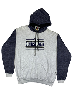 Moletom Canguru QuikSilver Branco Mescla MCQBR270