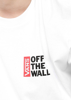 Camiseta Vans Off The Wall Branca CVBR752 - Loja de Roupas Streetwear Masculino