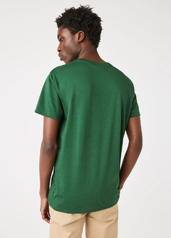 Camiseta Lacoste Basica verde escuro CLVD234 - comprar online