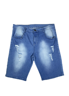 Bermuda BD Jeans Azul Destroyed BJBAZ64