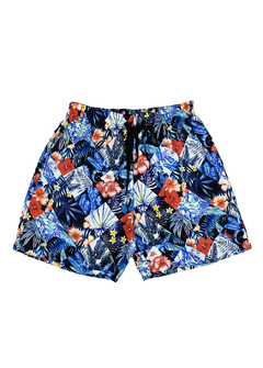 Short Praia Reserva Floral Quadrangular BSPRAZ14