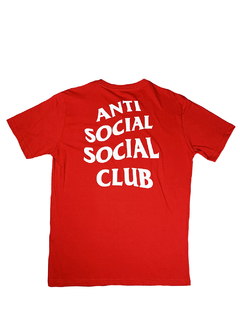 Camiseta Anti Social Social Club Vermelha CAVM224 - comprar online