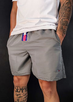 Short Praia Tommy Hilfiger Cinza BSPTCZ788