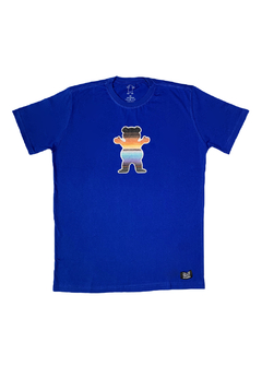 Camiseta Grizzly Urso Colors Blue CGAZ420