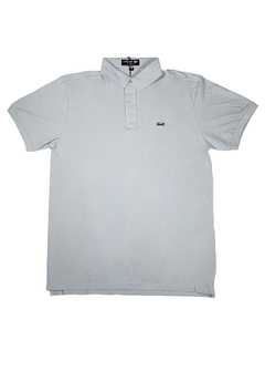 Camisa Polo Lacoste Regular Fit Cinza CPLCZ109