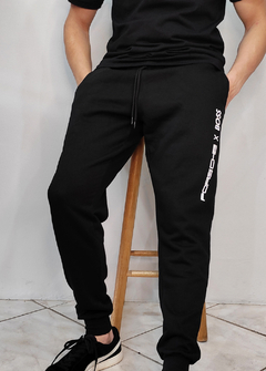 Calça de moletom Hugo Boss x Porsche preto CMHPT1668