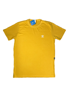 Camiseta Adidas Básica Amarelo Mostarda CAAM223