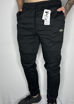 Calça de moletom Lacoste preto CMLPT1644