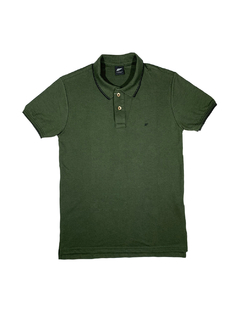 Camisa Polo Ellus Regular Fit Verde Militar CPEVD89