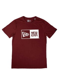 Camiseta New Era Bordô CNVM198