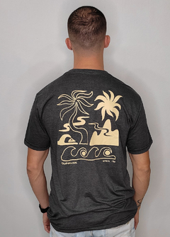 Camiseta Quiksilver sunset chumbo CQCZ648 - comprar online