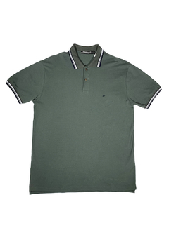 Camisa Polo Ellus Regular Fit Verde Musgo CPEVD106