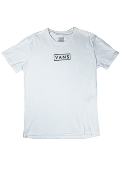 Camiseta Vans Logo Branca CVBR222