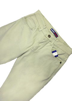 Calça Tommy Hilfiger Sarja Bege CSTBR279 - comprar online