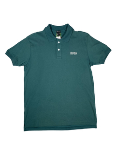 Camisa Polo Hugo Boss Regular Fit Verde CPHVD91