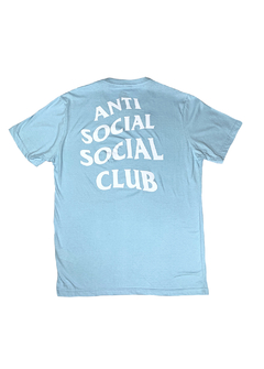 Camiseta Anti Social Social Club Azul Claro CAAZ180 - comprar online