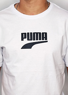 Camiseta Puma Mens Downtown branca CPBR1563 - comprar online