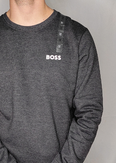 Moletom Hugo Boss basico grafite MHPT1825 - comprar online