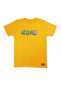 Camiseta Grizzly Fuzzy Tee Yellow CGAM566