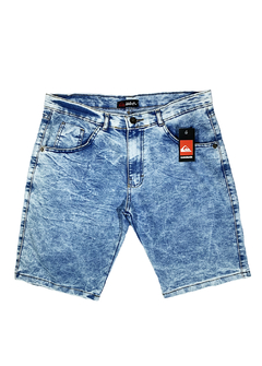 Bermuda QuikSilver Jeans Azul Claro Details BJQAZ59