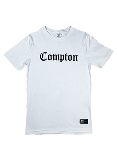 Camiseta Starter Compton Logo Branca CCBR162