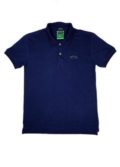 Camisa Polo Hugo Boss Regular Fit Azul Marinho CPHAZ82