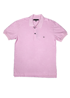 Camisa Polo Tommy Hilfiger Regular Fit Rosa CPTRS84