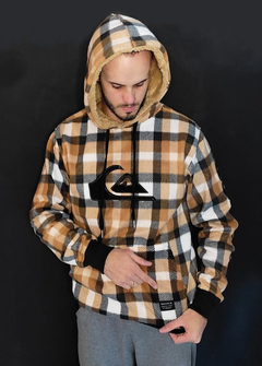 Moletom Canguru Quiksilver logo bordado Flanelado MCQCT1213 na internet