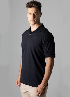 Camisa Polo Brooksfield Regular Fit Preta CPBPT86 na internet