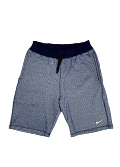 Bermuda Moletom Nike Azul Mescla BMNAZ31