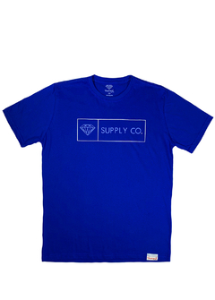 Camiseta Diamond Supply Co Azul Anil CDAZ227