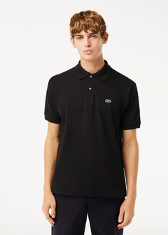 Camisa Polo Lacoste Regular Fit Preta CPLPT952