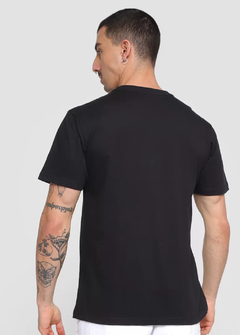 Camiseta Quiksilver Embroidery preta CQPT1574 - comprar online