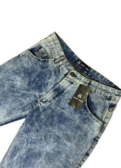 Calça John John Jeans Claro Mescla Detalhes CJJAZ290 - comprar online