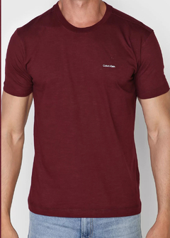 Camiseta Calvin Klein vinho CCVM1779 na internet