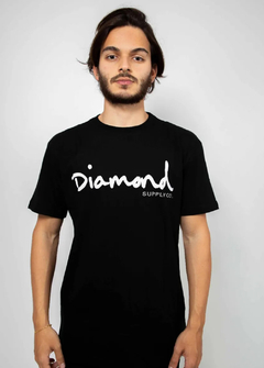 Camiseta Diamond Supply Co Preta CDPT747