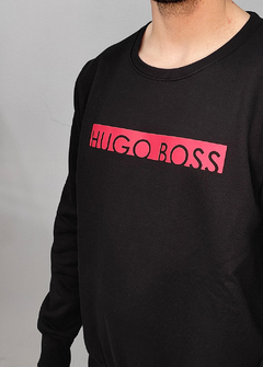 Moletom Hugo Boss preto MHPT1670 - comprar online