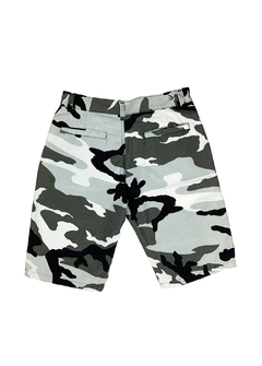 Bermuda SM Sarja Cinza Camuflada BSSCZ71 - comprar online