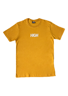 Camiseta High Company Logo Amarela CHAM431