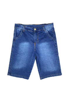 Bermuda Denim Jeans Azul Classico BJDAZ62