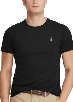 Camiseta Ralph Lauren preta CRPT1681