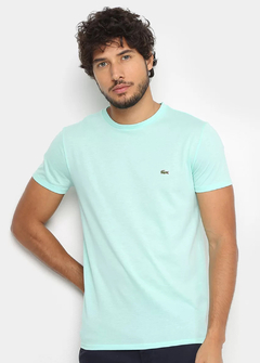 Camiseta Lacoste Basica verde agua CLVD1415