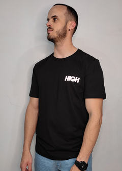 Camiseta High Logo preta CHPT1712